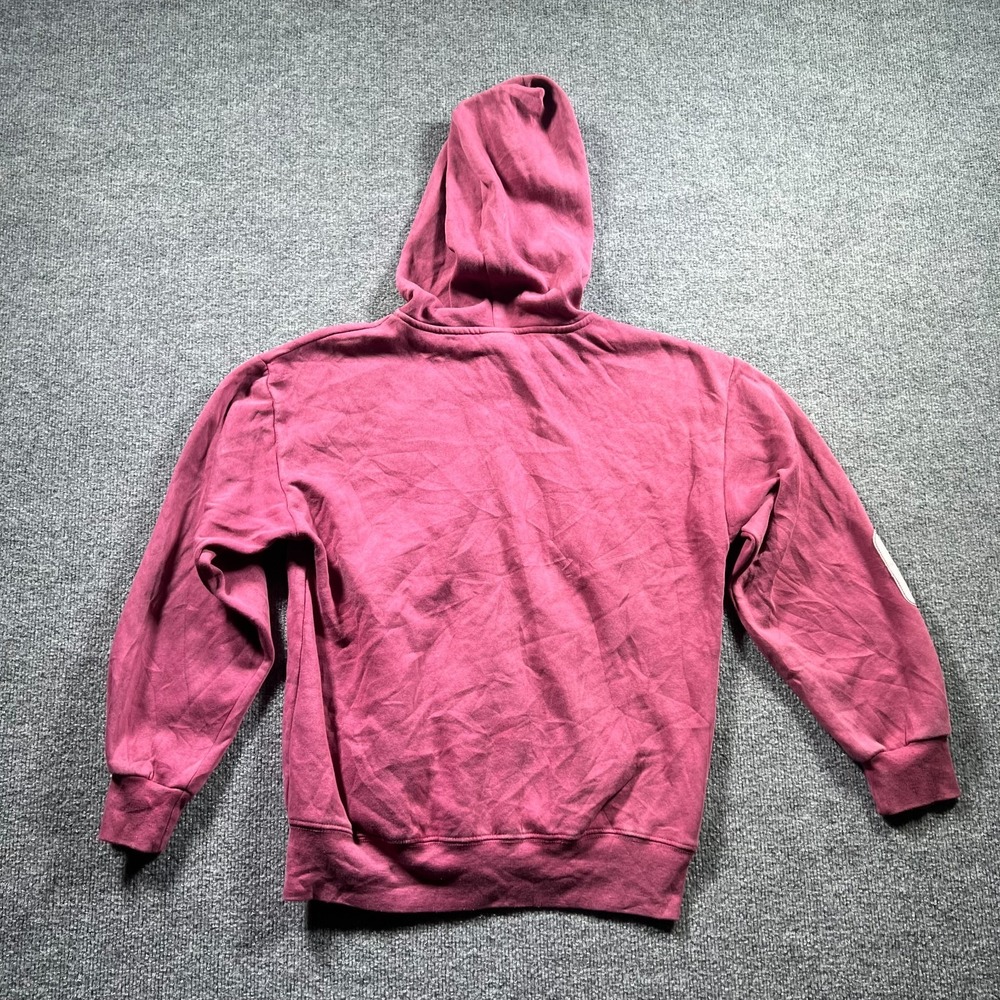 Disney Mickey & Friends Hoodie Womens XS Pink Patchwork Fleece Full Zip Hooded - Picture 12 of 13